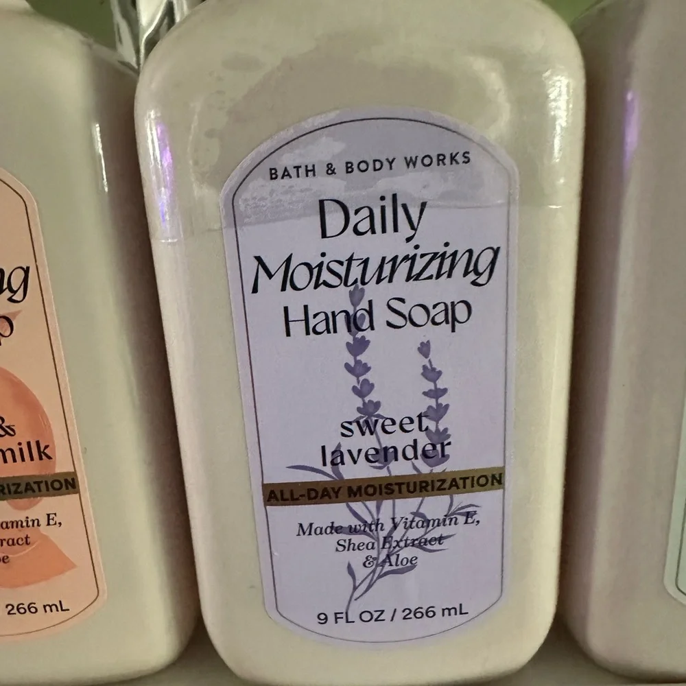 NEW BBW (6) PC DAILY MOISTURIZING HAND SOAP BUNDLE ASSORTMENT 🌺🌸🌺🌸 - Picture 6 of 14